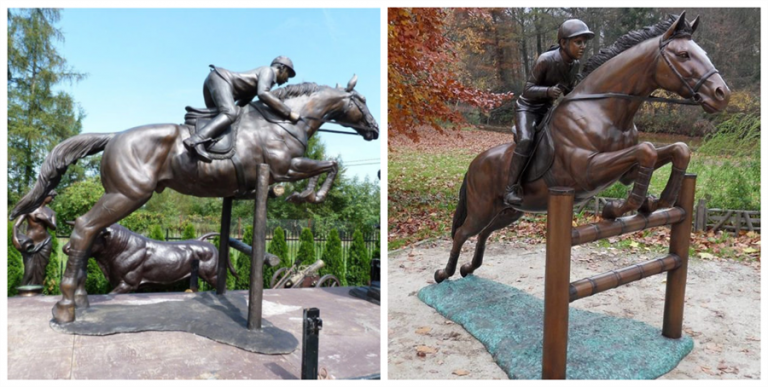 Galloping Cast Bronze Garden Horse Statue for Sale–M-104-YouFine Sculpture