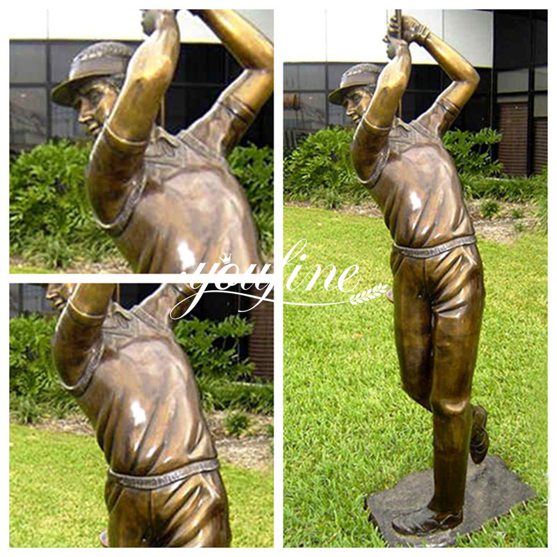 life size golfman statue_