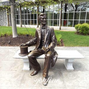 Customized Bronze Sitting Abraham Lincoln Statue Famous Figure for Sale ...