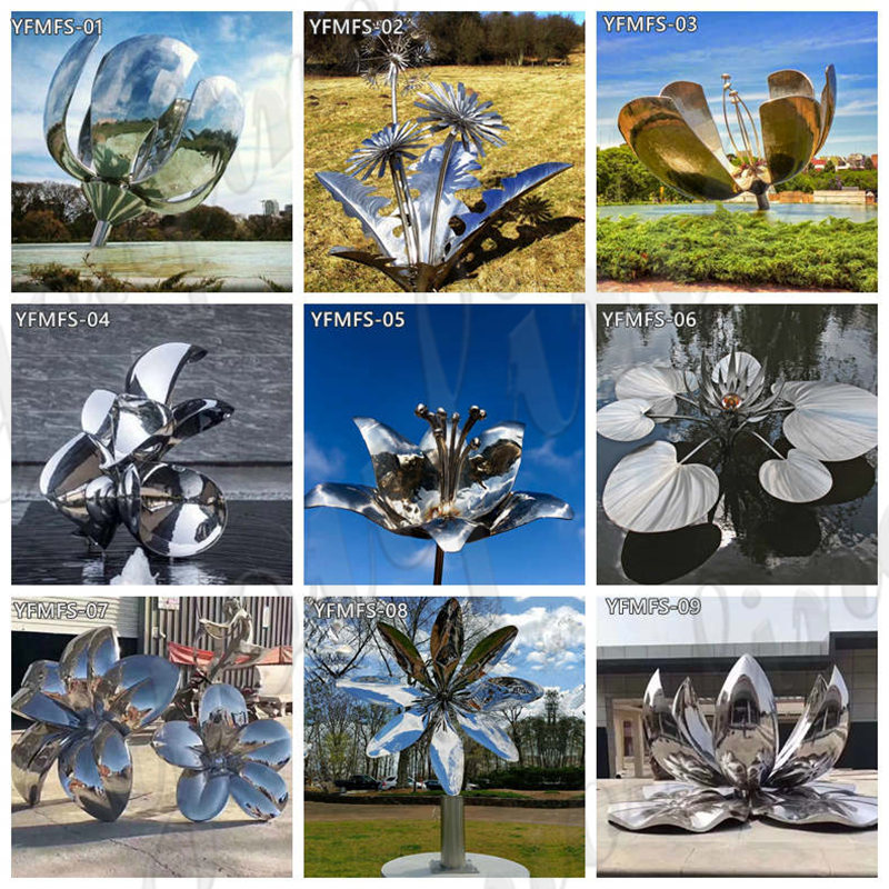 flower sculptures