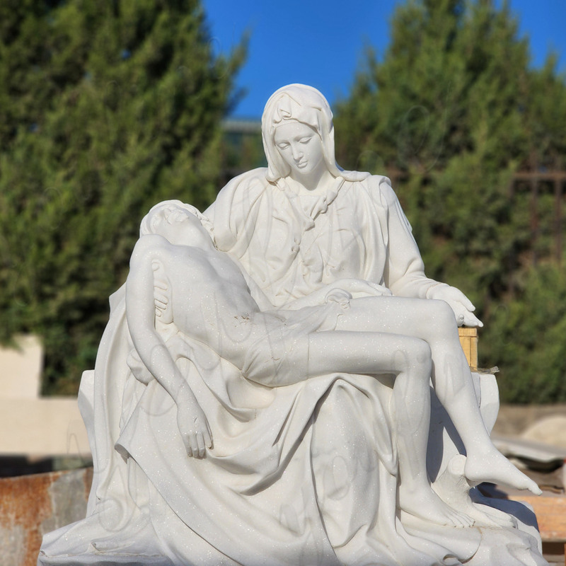 life size marble pieta