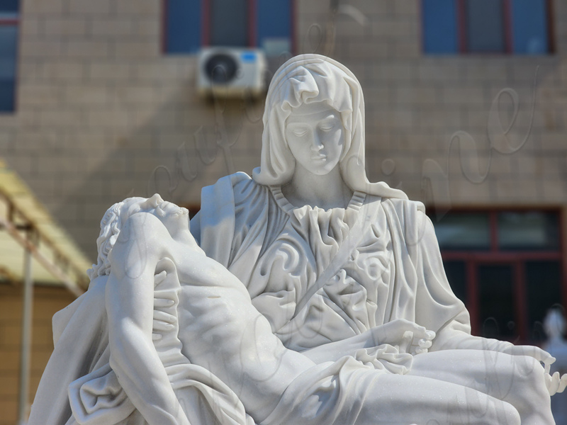 marble pieta-