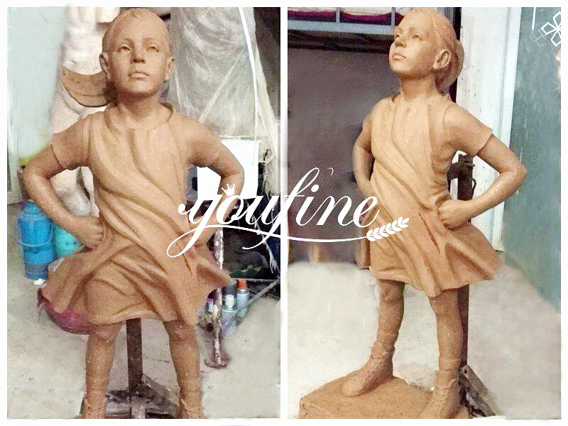 fireless girl statue