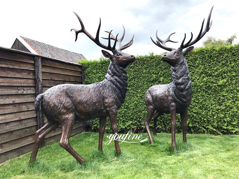 Bronze-deer-statue-YouFine-Sculpture