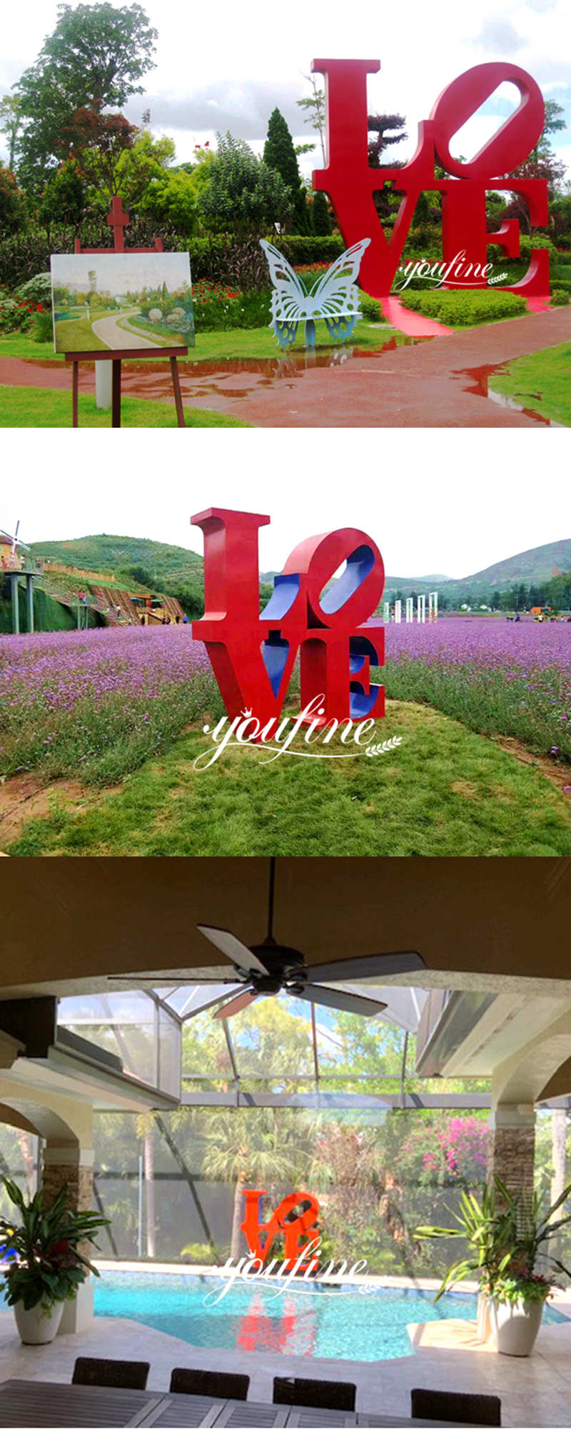 YouFine's love sculptures feedback