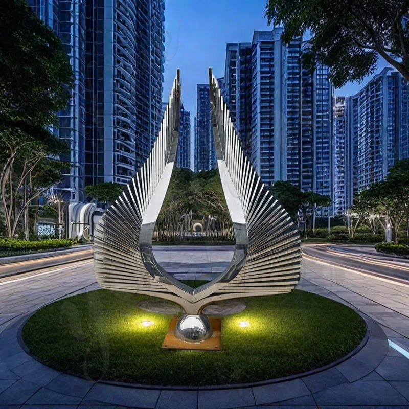 angel wing sculpture