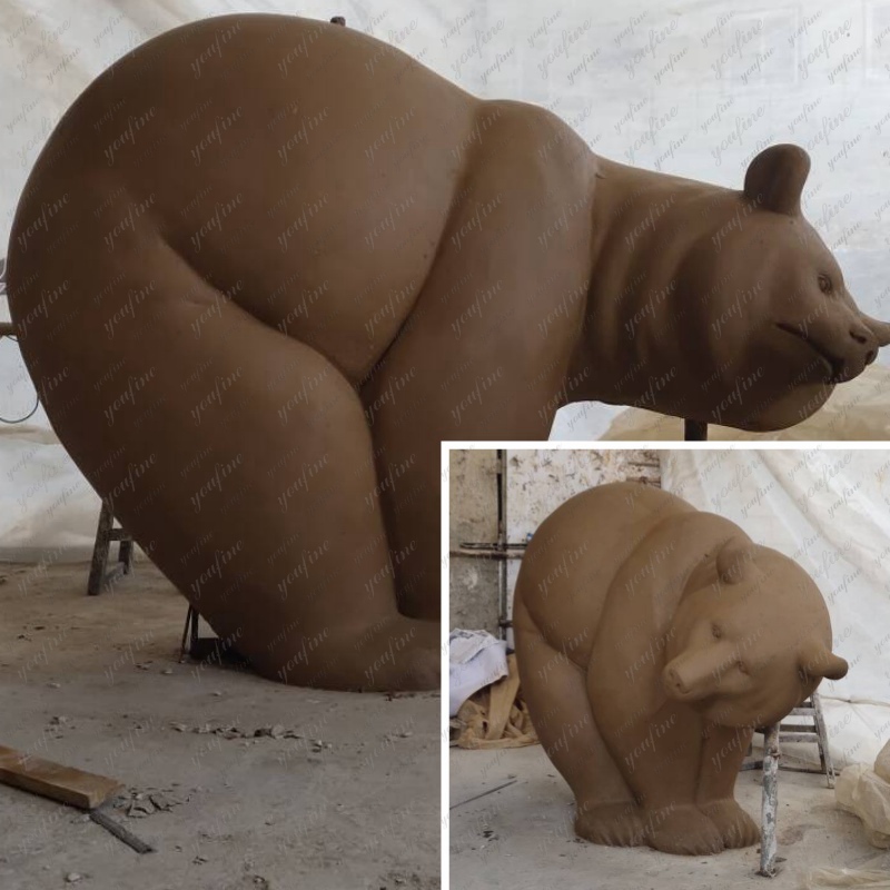 bronze bear statue for sale (1)