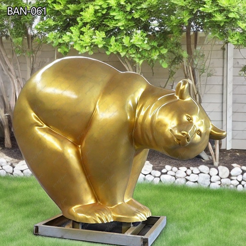 bronze bear statue for sale (3)