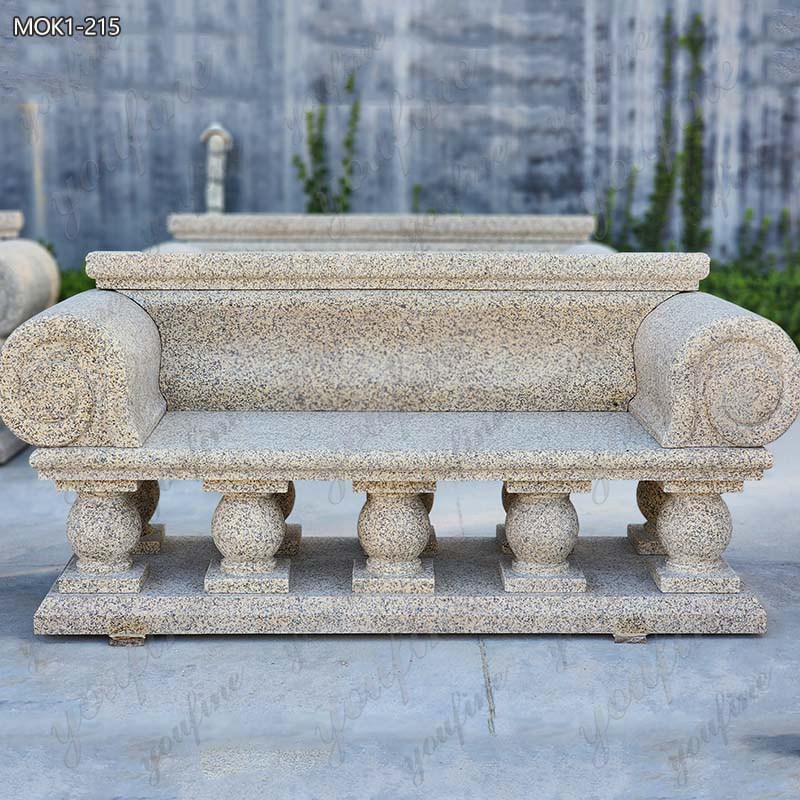 Natural Decorative Garden Granite Bench for Sale