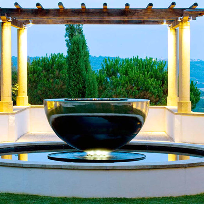 Outdoor Decoration Metal Stainless Steel Fountain for Sale
