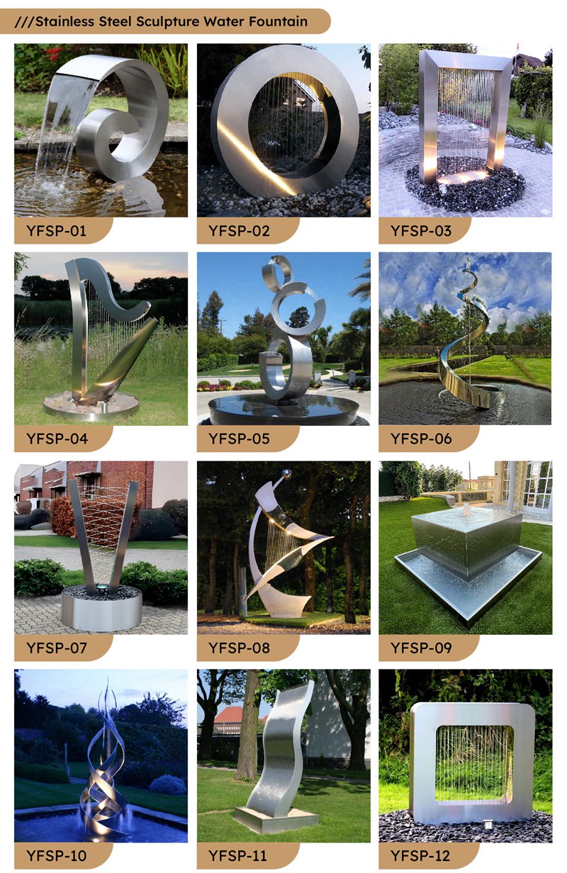 stainless steel water feature (1)