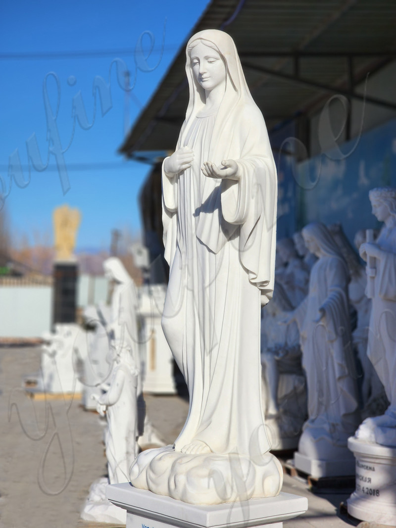 large mary statue