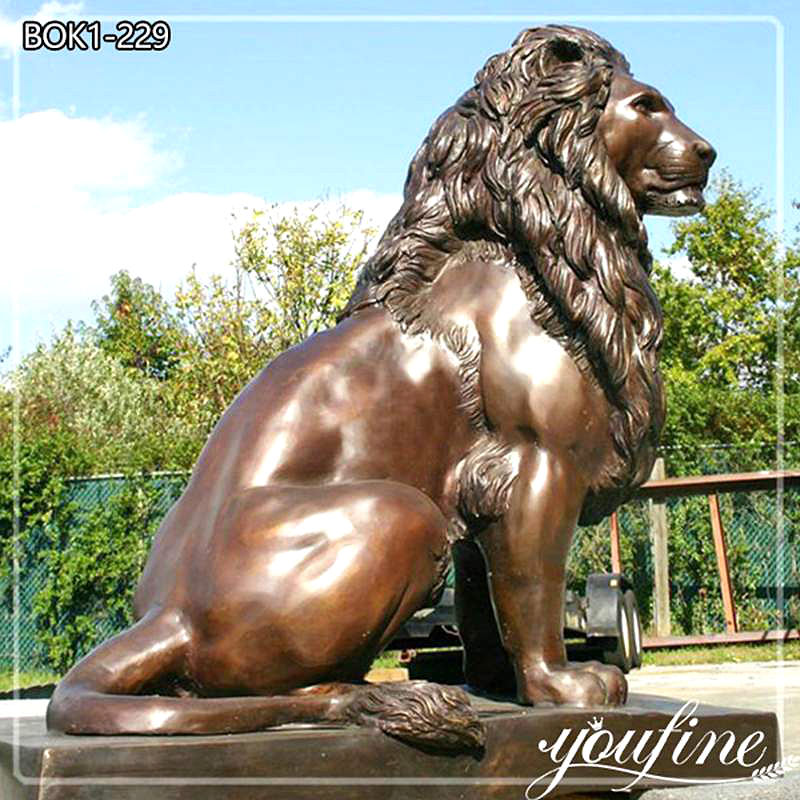 vintage-bronze-lion-statue-YouFine-Sculpture